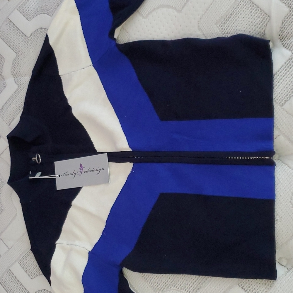 Fits like an XS, Blue, Visceotto sweater